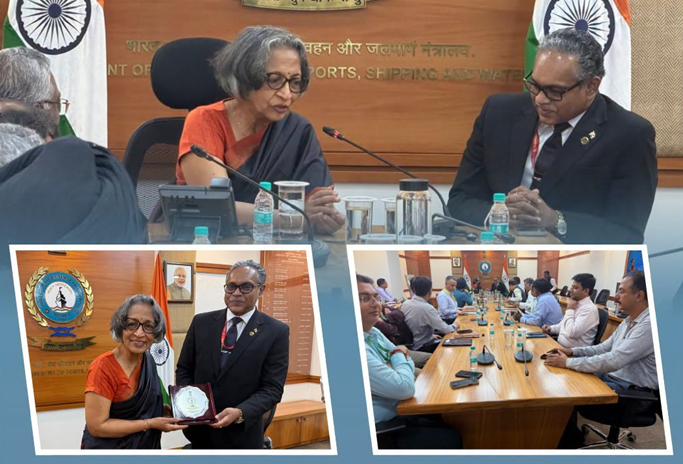 DGMA hosts former DG, Shipping